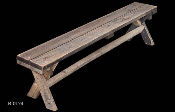 b_0174 Wood Bench