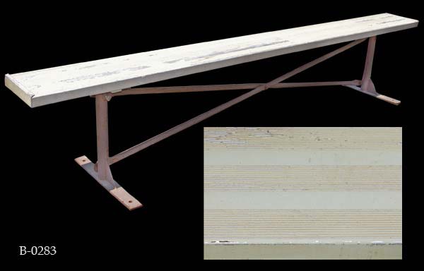 b_0283 Aluminum Bench