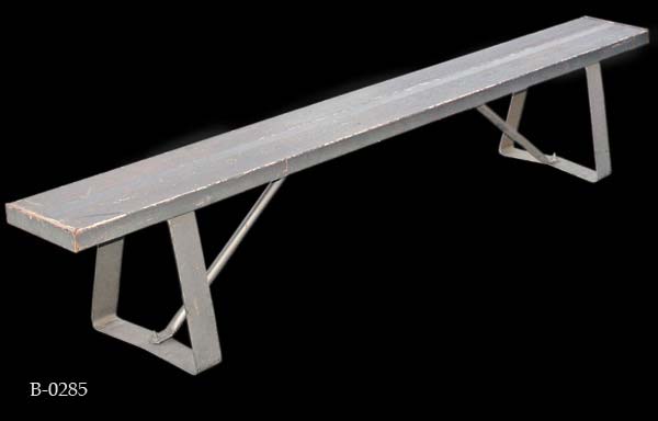 b_0285 Aluminum Bench
