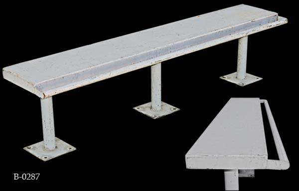 b_0287 Steel Bench