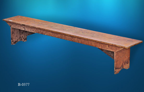 b_0377 Locker Room Bench