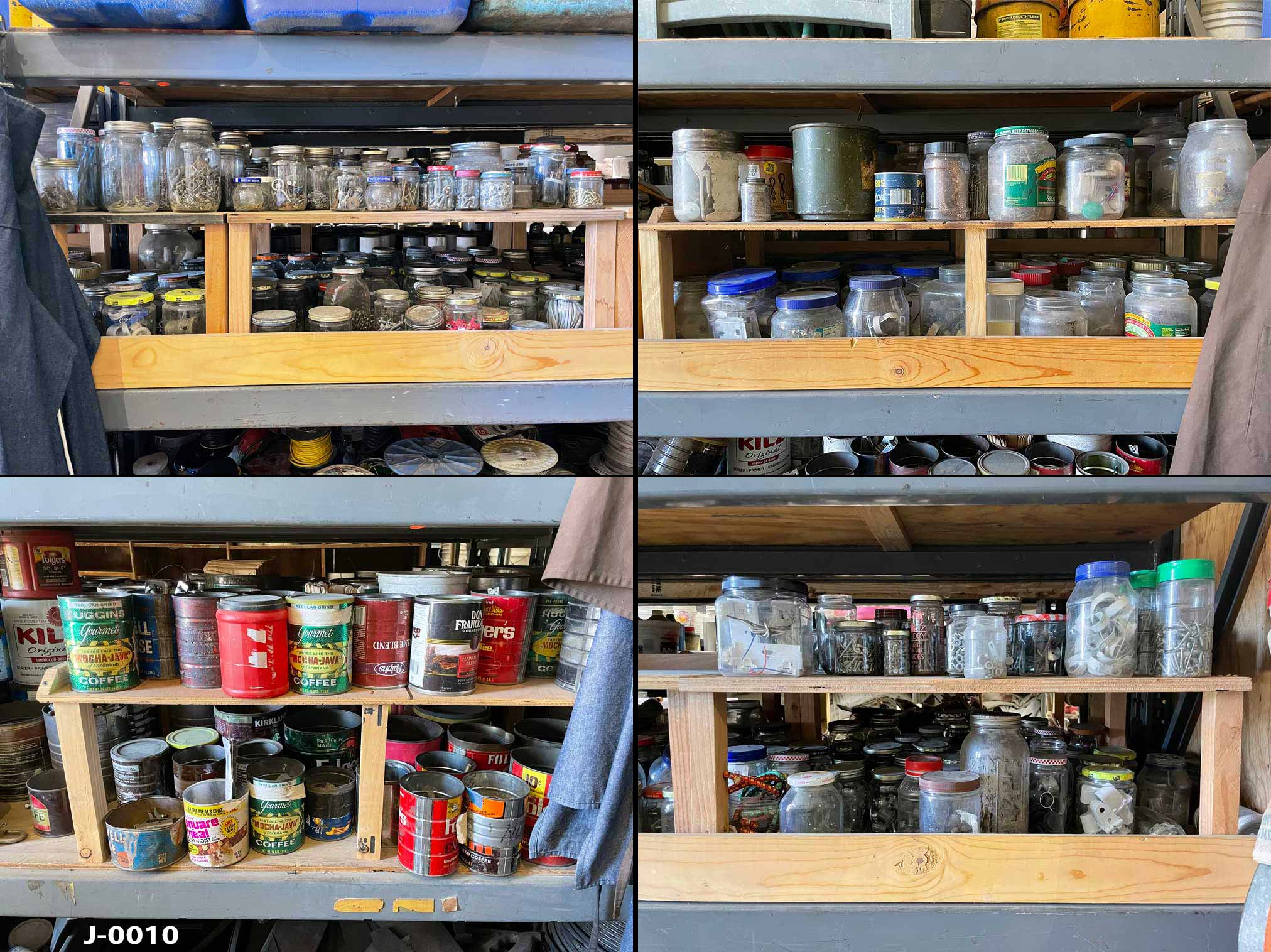 Jars for Garage Dressing