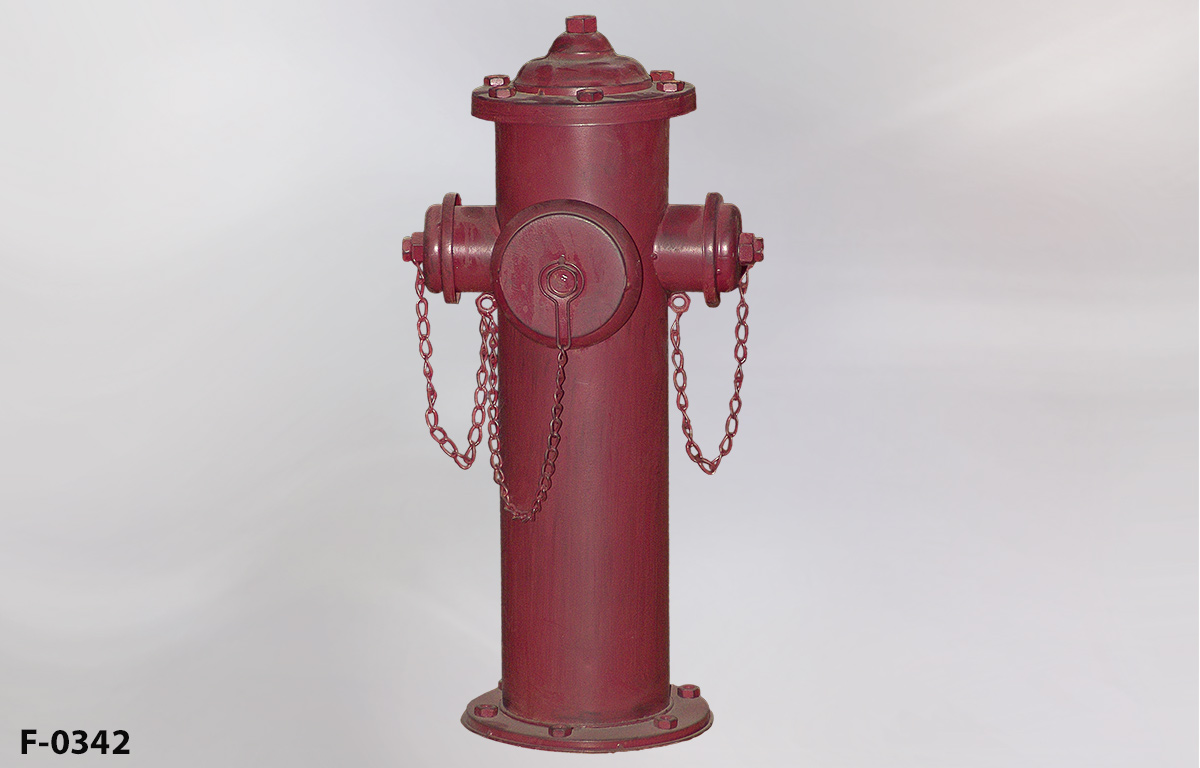 f_0342 Fire Hydrant- Faux