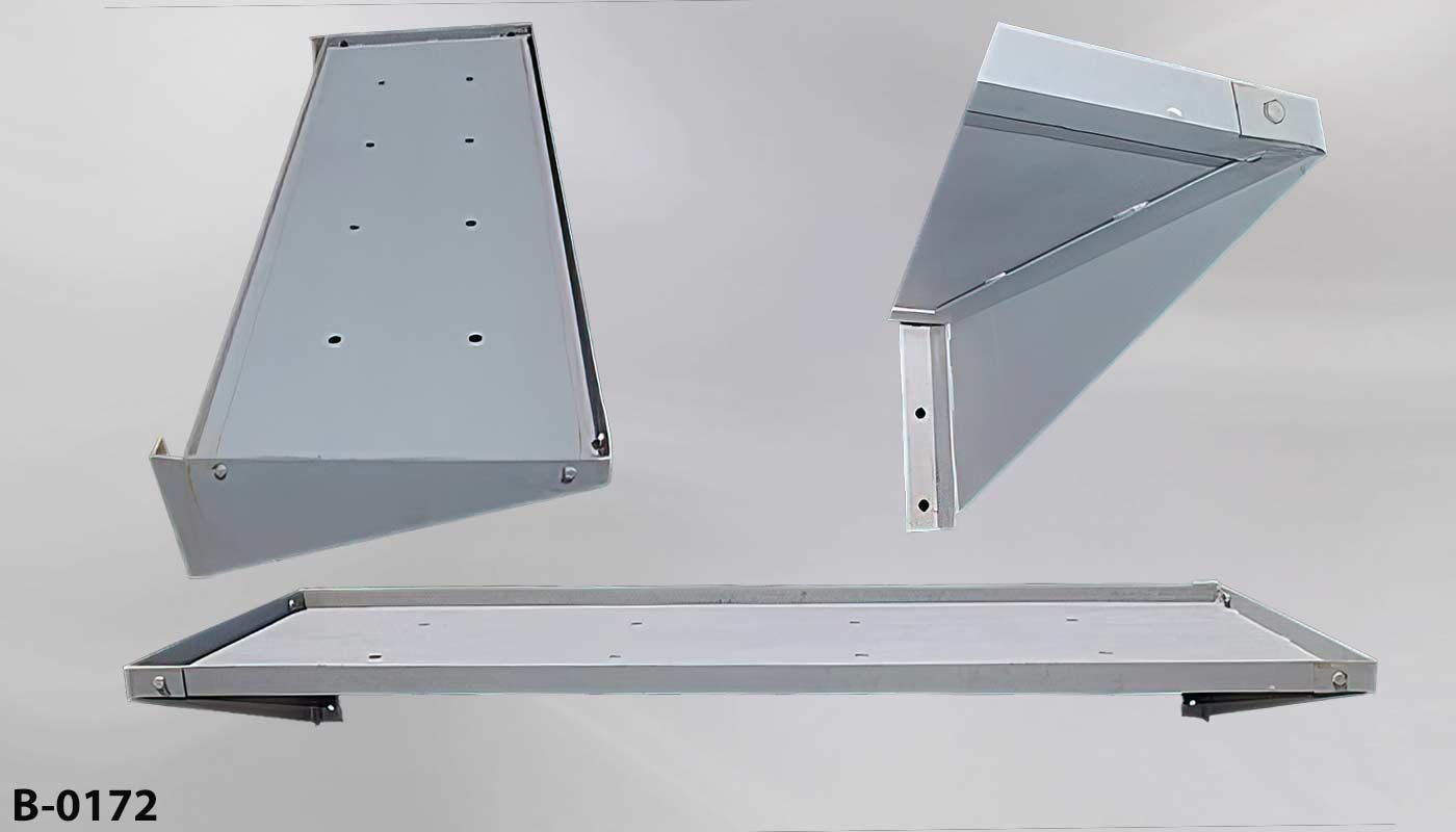 b_0172 Jail Bunk, Wall Mount