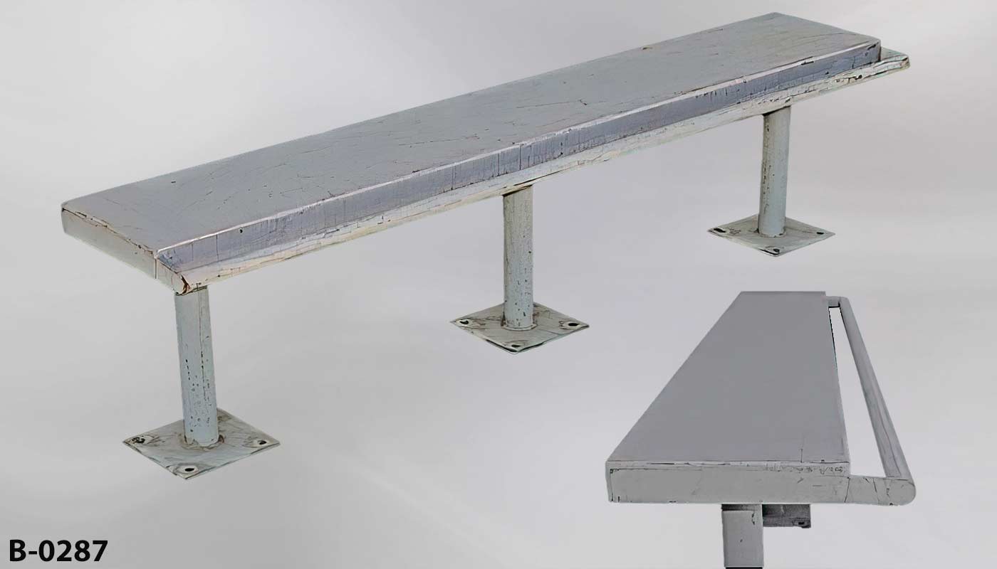 b_0287 Steel Bench