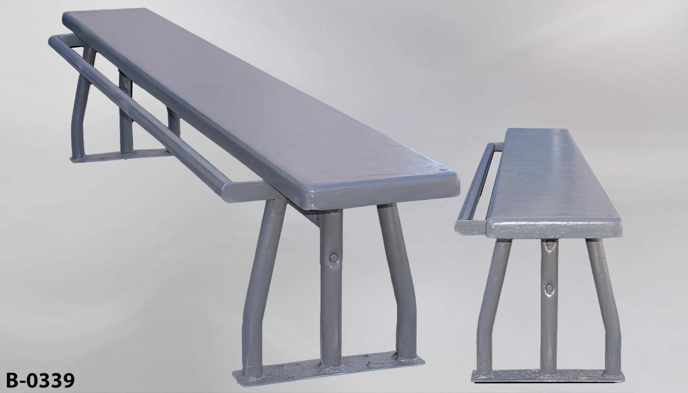 b_0339 Steel Bench