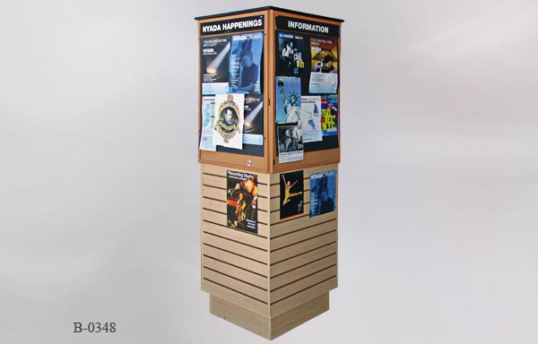b_0348 Kiosk/Bulletin Board