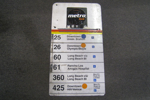 s1986 Bus Station Sign