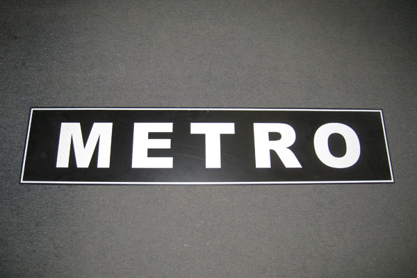 s2015 Bus Station Sign