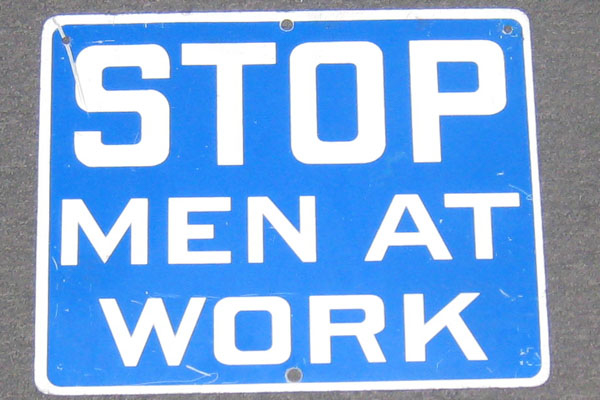 s0214 Construction Caution Sign