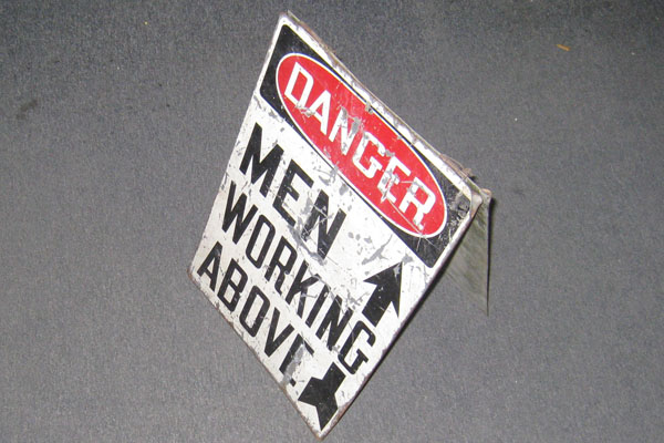 s0497 Construction Caution Sign