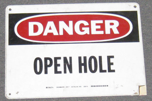 s0873 Construction Caution Sign