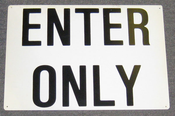 s2418 Enter Only