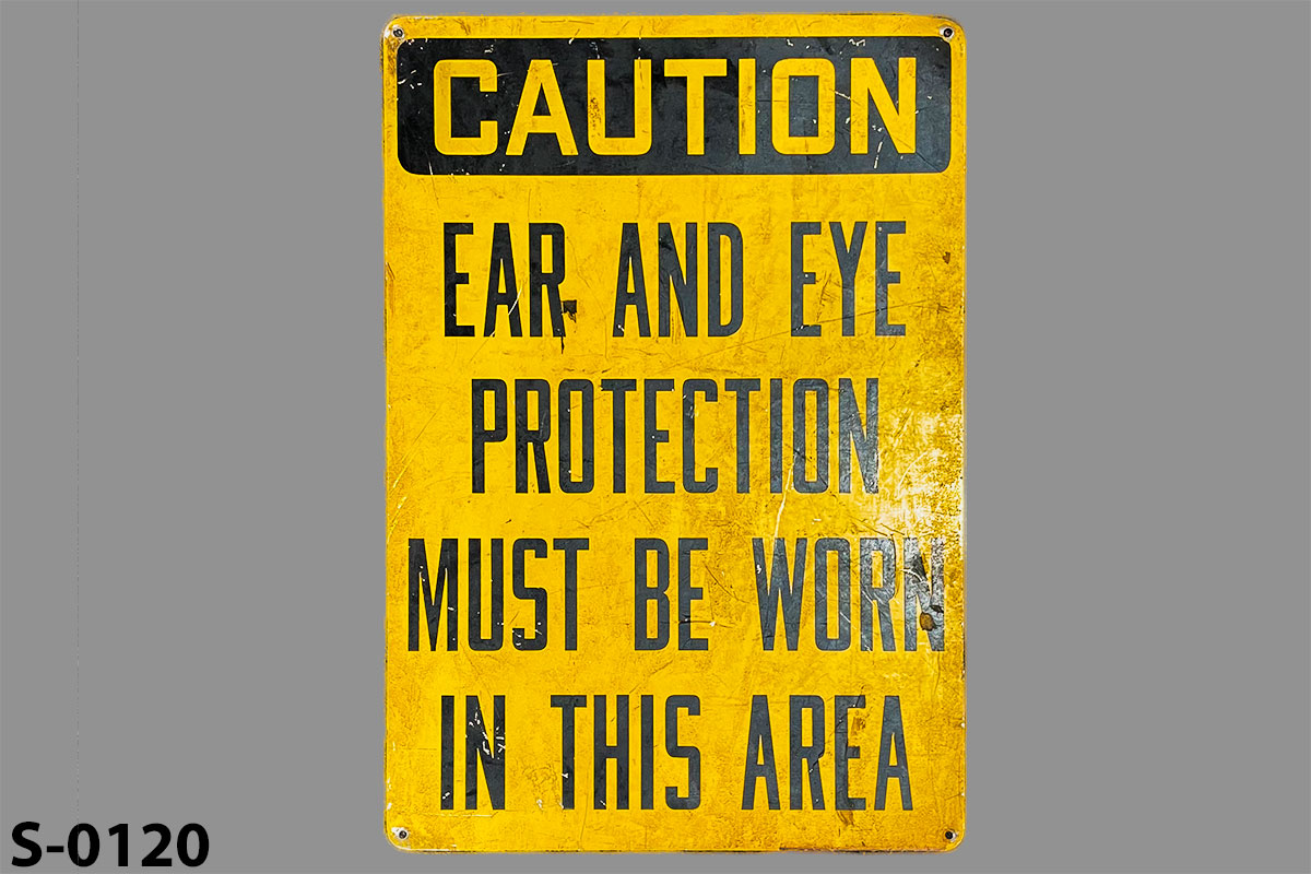 s0120 Factory/Machinery Sign
