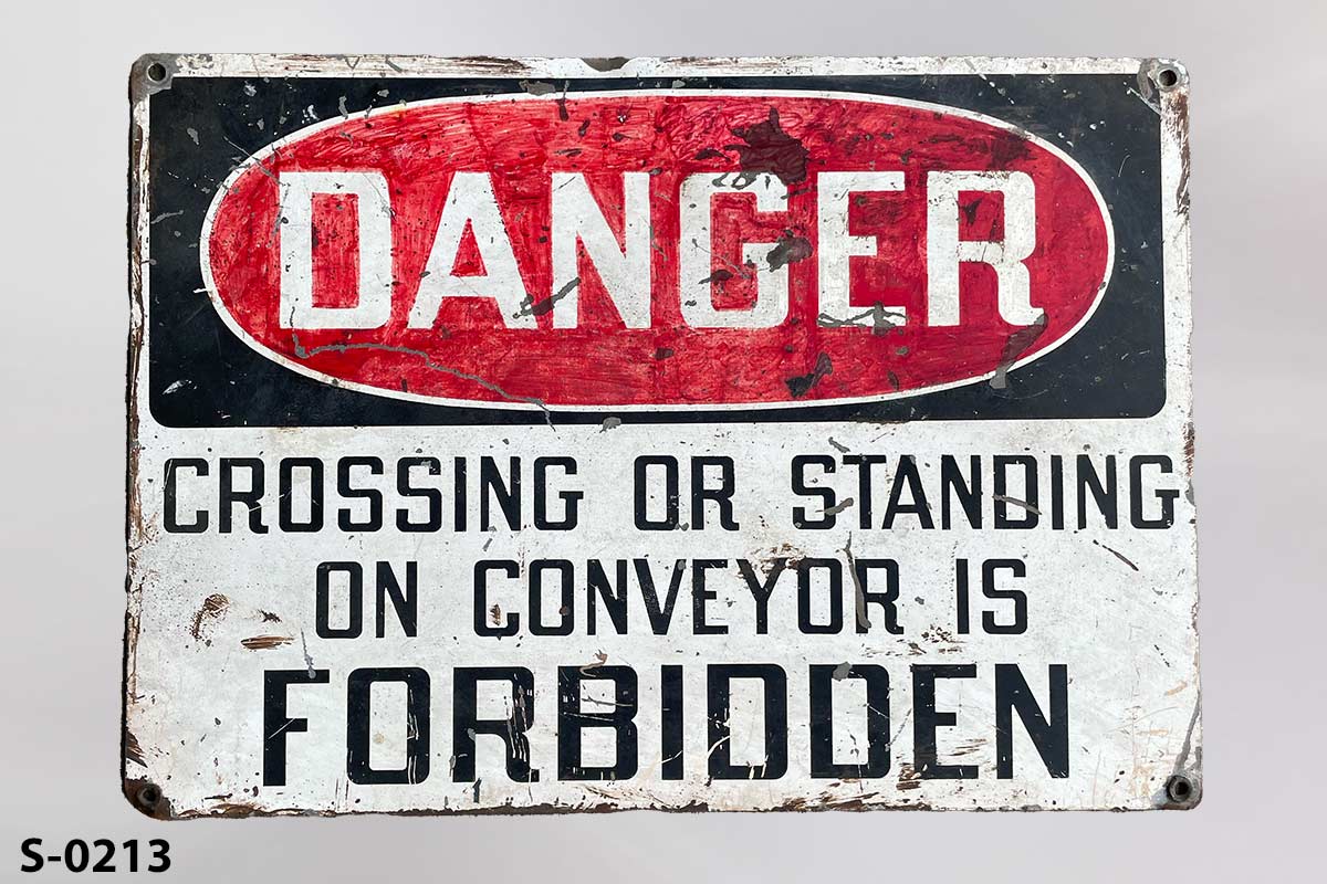 s0213 Factory/Machinery Sign
