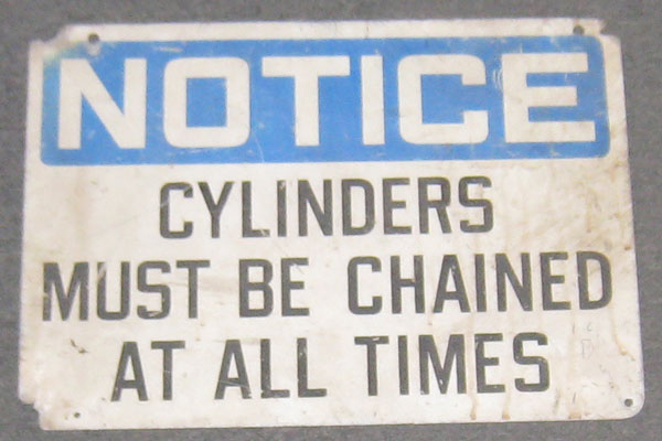 s0625 Factory/Machinery Sign