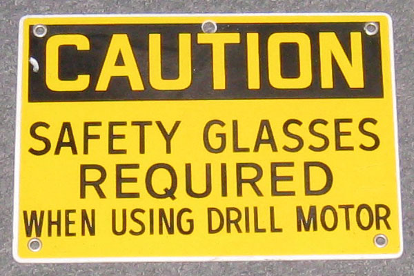 s0772 Factory/Machinery Sign