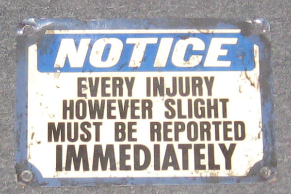 s0922 Factory/Machinery Sign