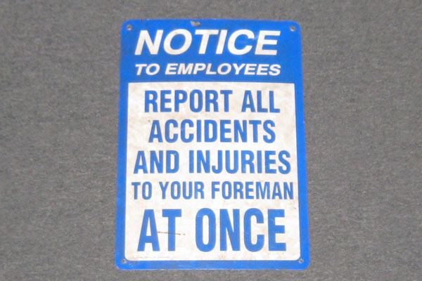 s2028b Factory/Machinery Sign