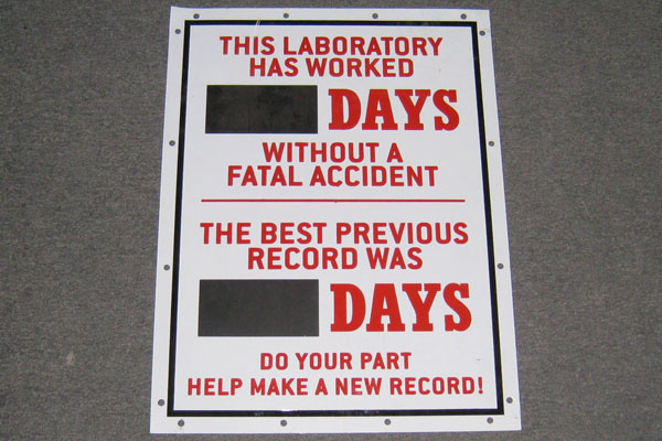 s2169 Factory/Machinery Sign
