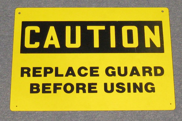 s2405 Factory/Machinery Sign