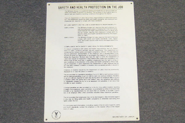 s2426 Factory/Machinery Sign