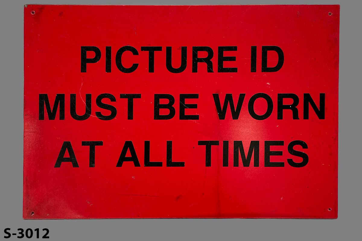 s3012 Factory/Machinery Sign