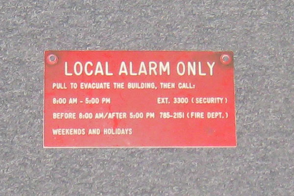 s0812 Fire Related Sign