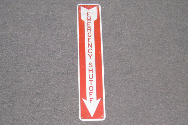 s0831 Fire Related Sign