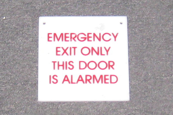 s1272 Fire Related Sign