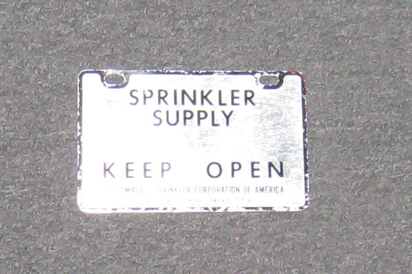 s1311 Fire Related Sign