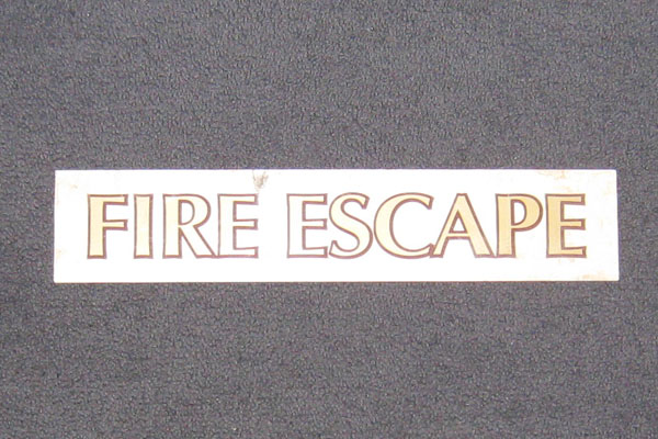 s2221 Fire Related Sign