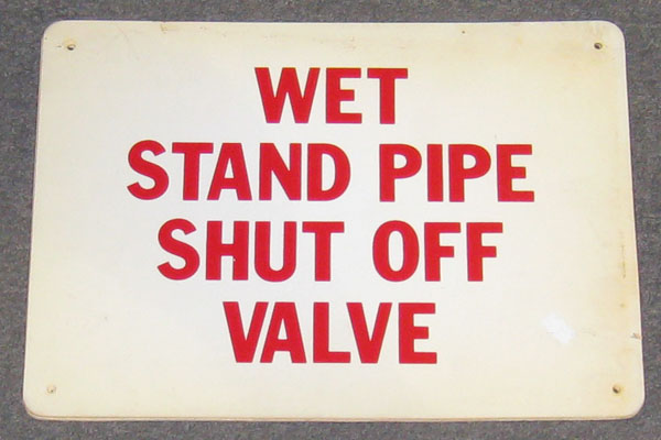 s2436 Fire Related Sign