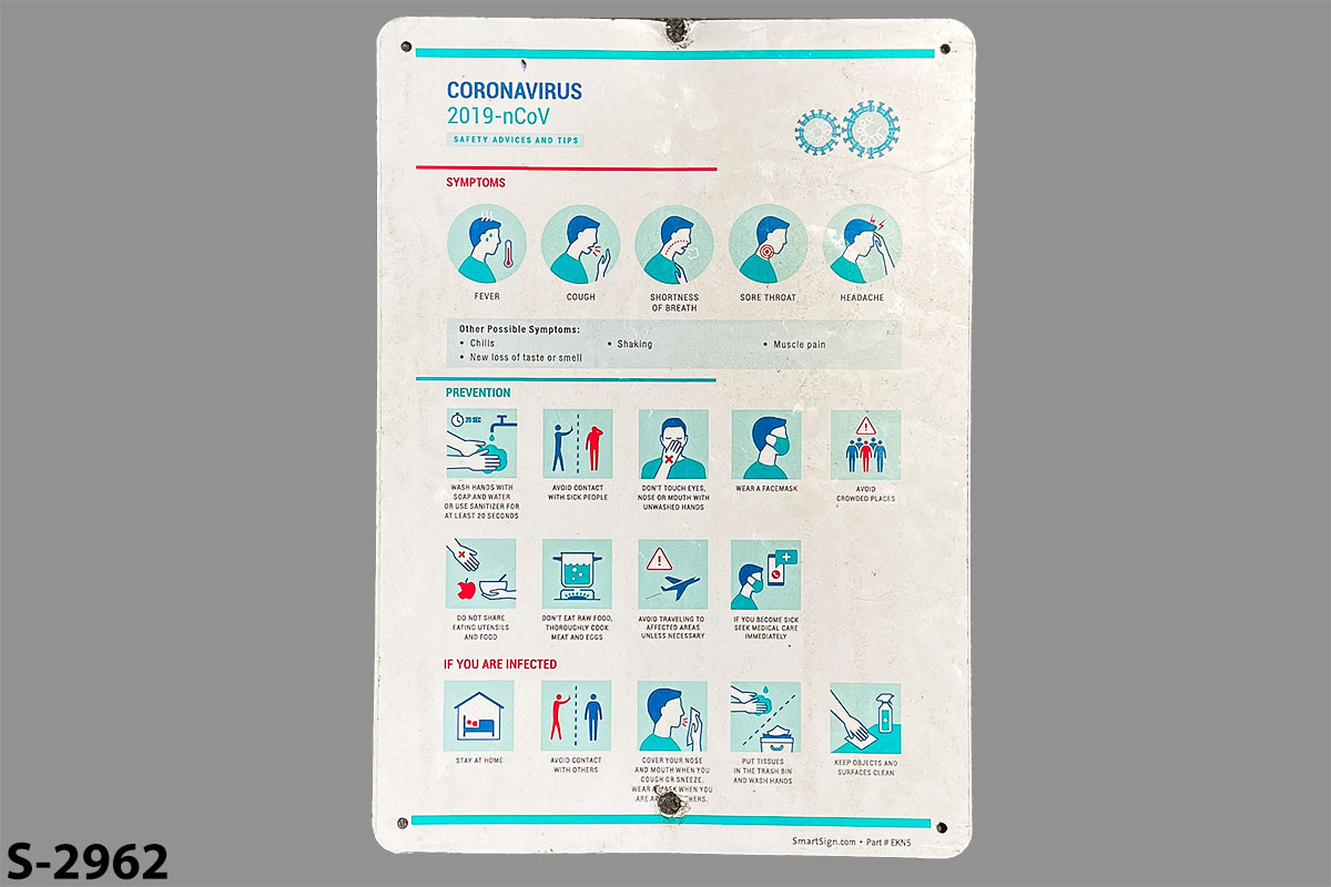 s2962 First Aid Sign