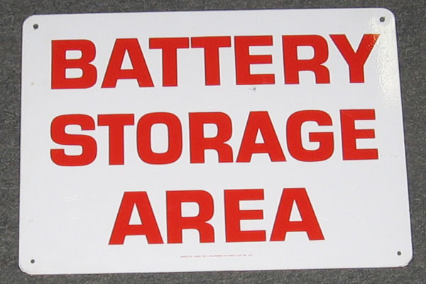 s0734 High Voltage Sign
