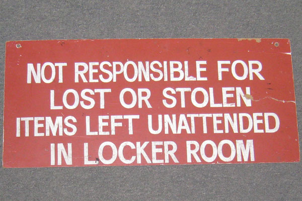 s0800a Gym Sign
