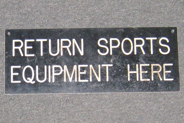 s1089 Gym Sign