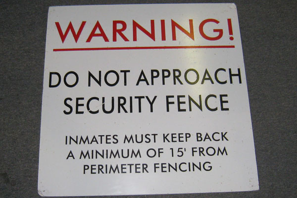 s1288 Jail/Prison Sign