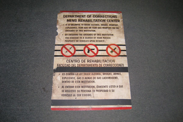 s1292 Jail/Prison Sign