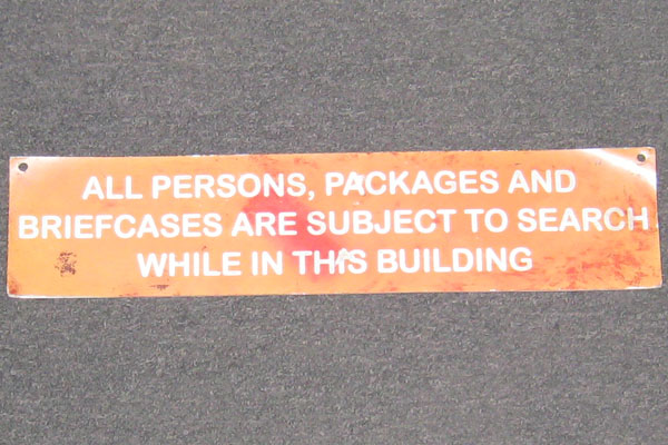s1691 Jail/Prison Sign