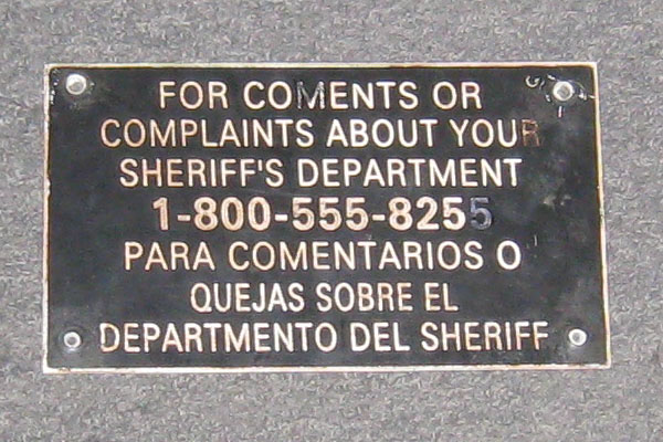 s1693 Jail/Prison Sign