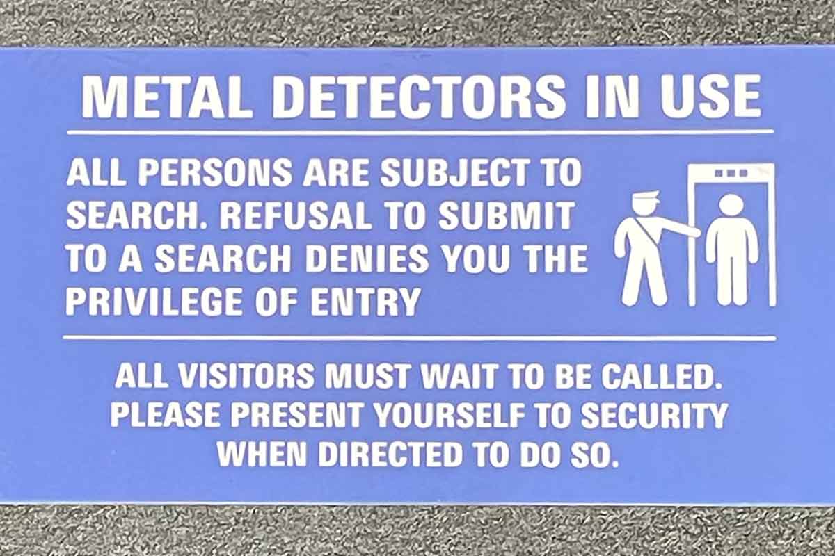s2942 Jail/Prison Sign