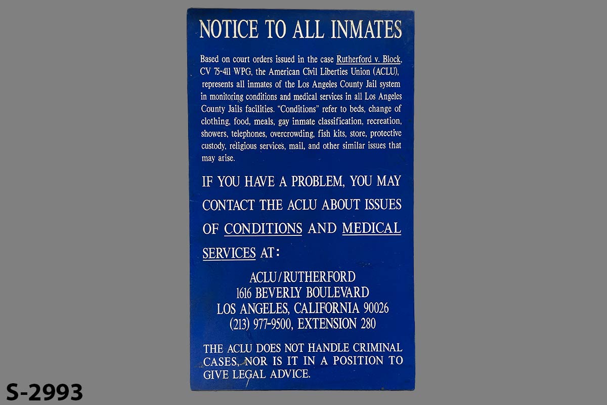 s_2993 Jail/Prison Sign