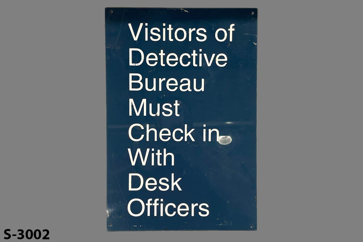 s_3002 Jail/Prison Sign