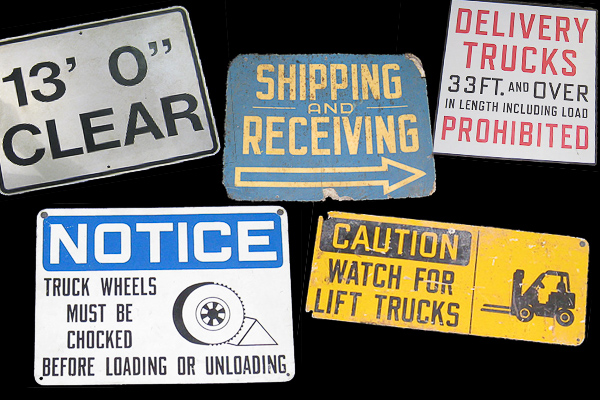 Loading Dock Signs