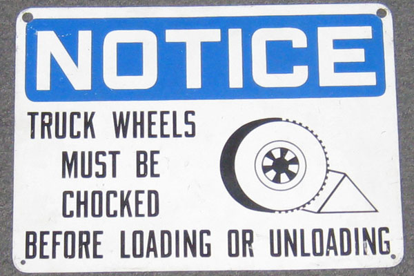 s0019 Loading Dock Sign