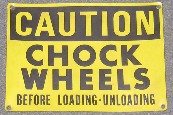 s0118 Loading Dock Sign