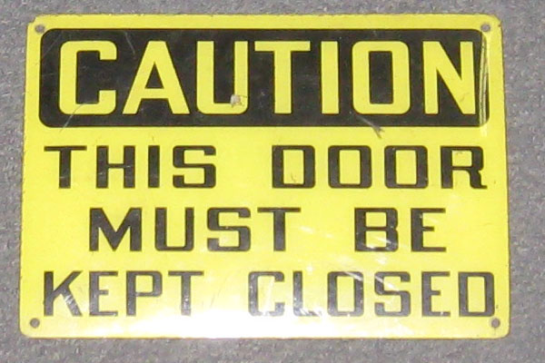 s0190 Loading Dock Sign