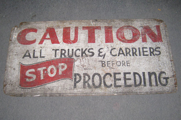 s0301 Loading Dock Sign
