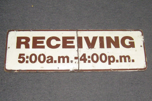 s0381 Loading Dock Sign